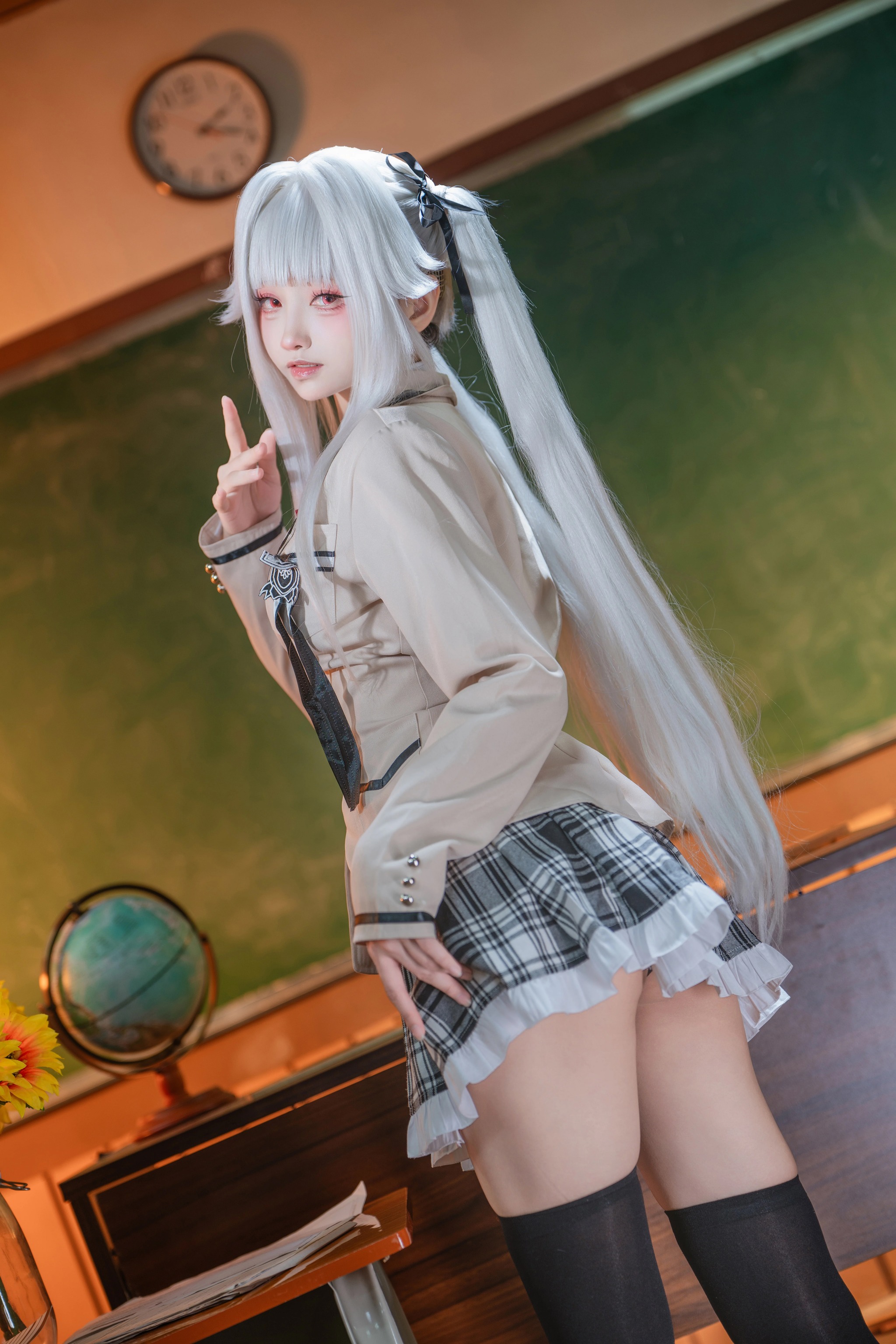 图片[1]-大大卷卷小卷 – NO.040 美少女万华镜 篝之雾枝校服[29P]-XikXak